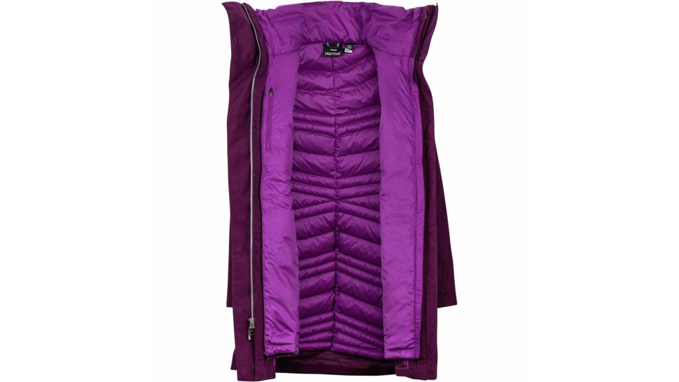 Marmot West Side Comp Jacket - Womens, Dark Purple, Medium, 45460-6765-M