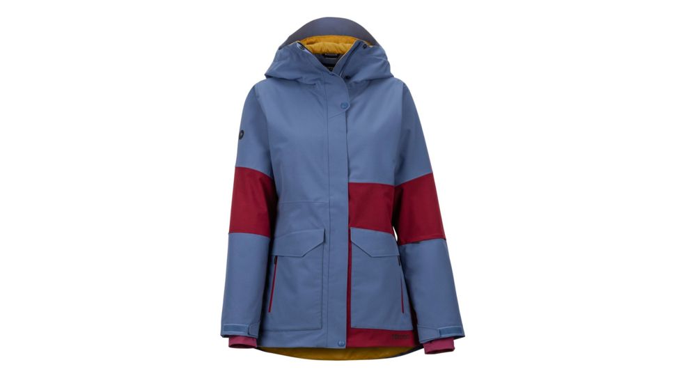 Marmot Wilder Jacket - Women's, Storm/Claret, Small, 79250-3507-S