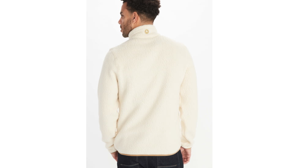 Marmot Wiley Fleece Half Zip - Mens, Cream/Shetland, Medium, M11941-16605-M