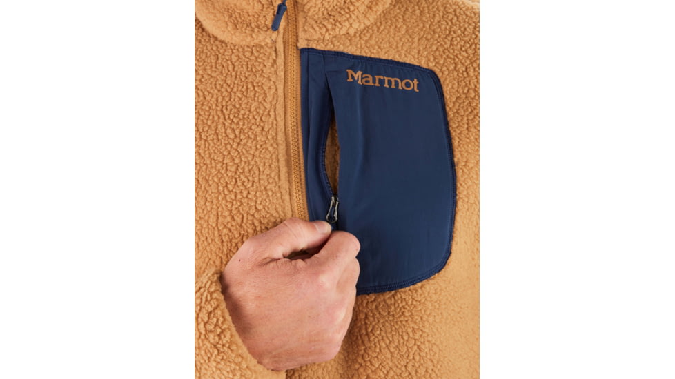Marmot Wiley Fleece Half Zip - Mens, Scotch/Arctic Navy, Extra Large, M11941-7409-XL