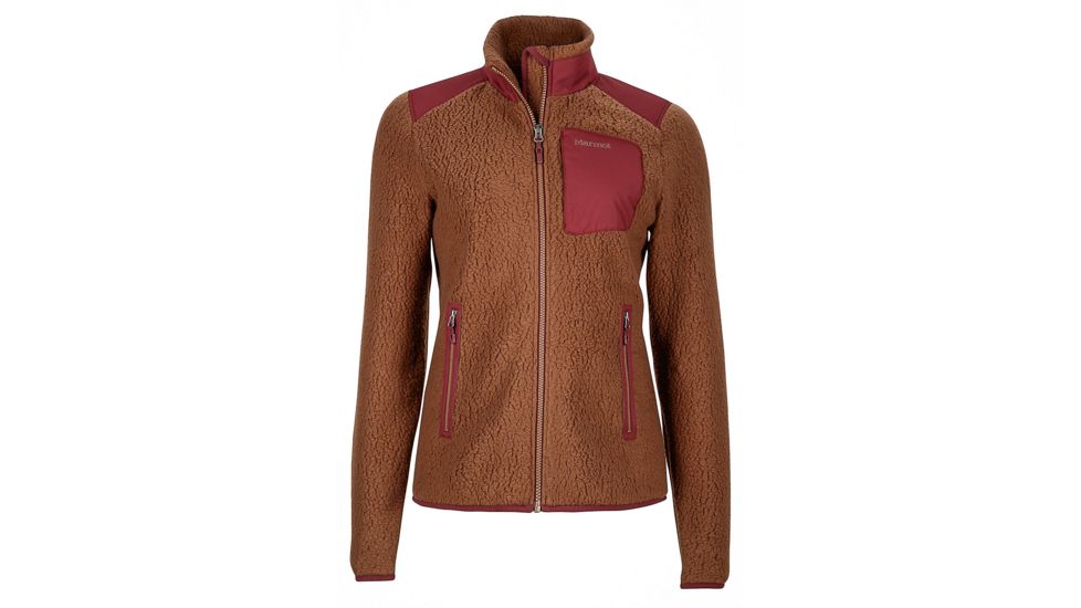 Marmot Wiley Jacket - Women's-Dark Chestnut/Port Royal-Small
