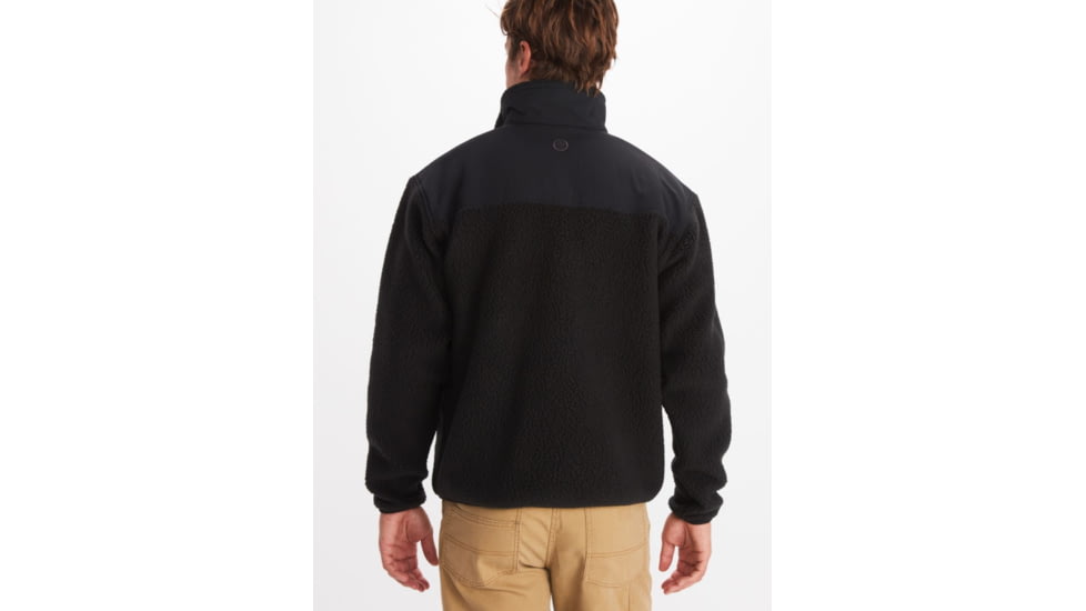 Marmot Wiley Polartec Jacket - Mens, Black, Extra Large, M13190-001-XL