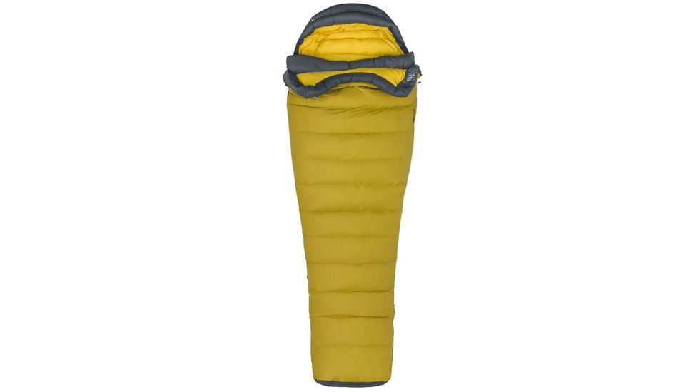 Marmot Wind River Sleeping Bag, Left Zip, Golden Palm/Slate Grey, Regular, 38130-9128-Reg. 60 / LZ