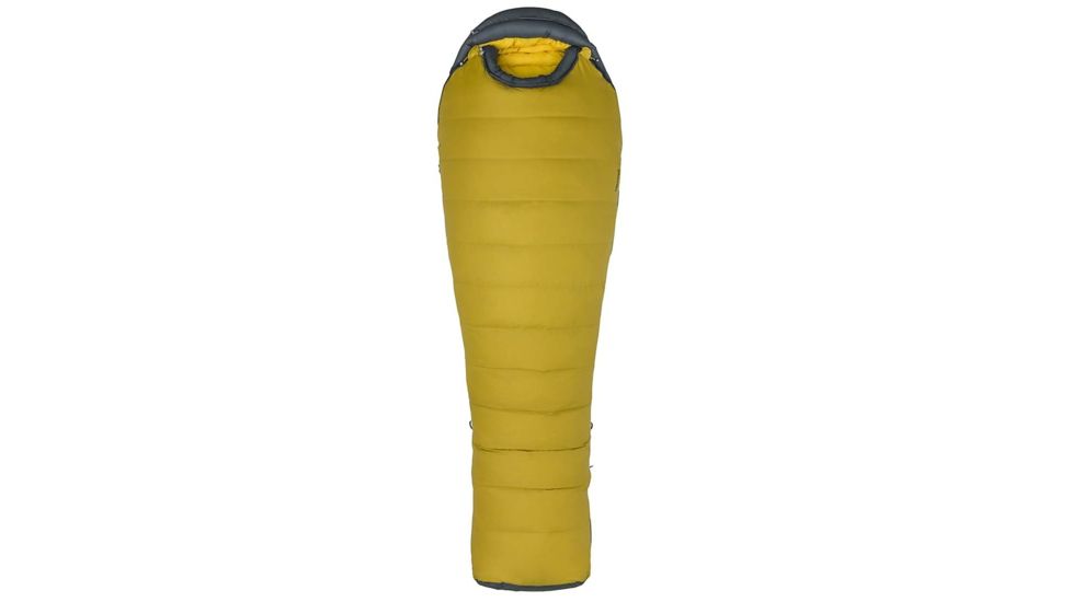 Marmot Wind River Sleeping Bag, Left Zip, Golden Palm/Slate Grey, Regular, 38130-9128-Reg. 6'0" / LZ