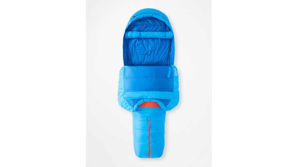 Marmot Wind River Sleeping Bags - Mens, Clear Blue/Dark Azure, Dual-Zip, M12801-19632-DZ