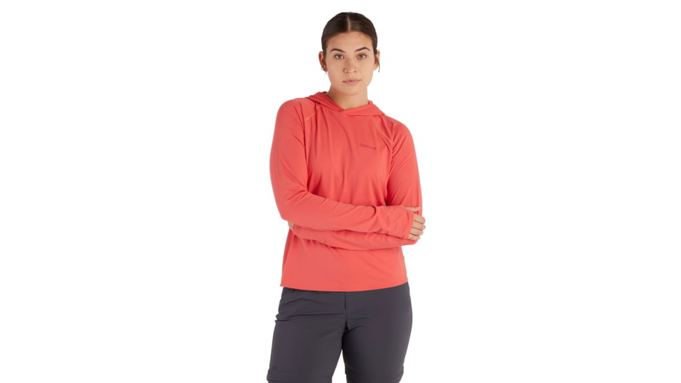 Marmot Windridge Hoody - Women's, Grapefruit, Extra Large, M15352-9949-XL