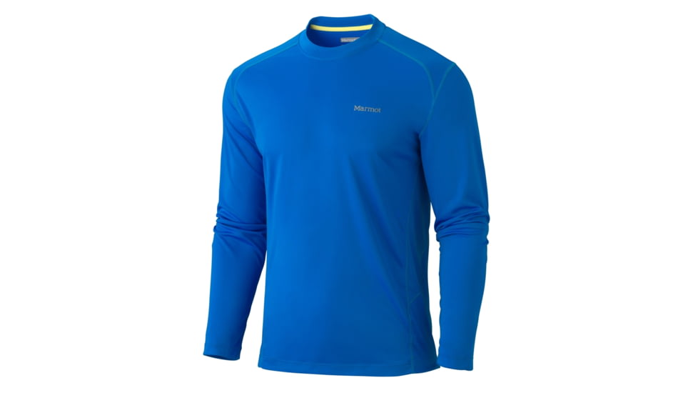 Marmot Windridge Long Sleeve - Men's, White/Slate Grey, Small