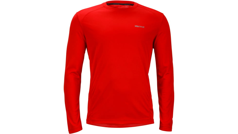 Marmot Windridge Long Sleeve - Men's, Scarlet Red, 2XL