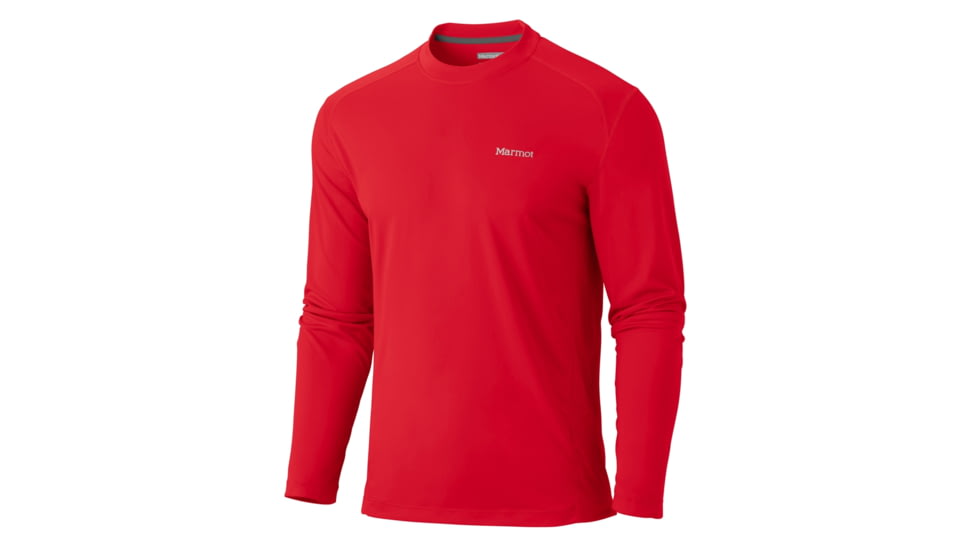 Marmot Windridge Long Sleeve - Men's, Team Red, Small