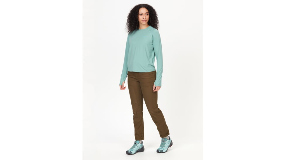 Marmot Windridge Long Sleeve Shirt - Womens, Blue Agave, Extra Large, M14236-3637-XL