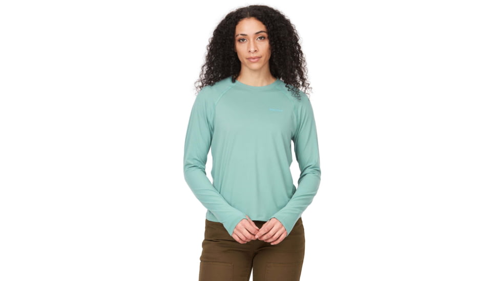 Marmot Windridge Long Sleeve Shirt - Womens, Blue Agave, Extra Large, M14236-3637-XL