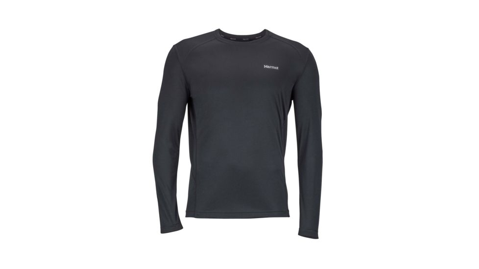 Marmot Windridge Long Sleeve T-Shirt - Men's, Black, 2XL, 60410-001-XXL