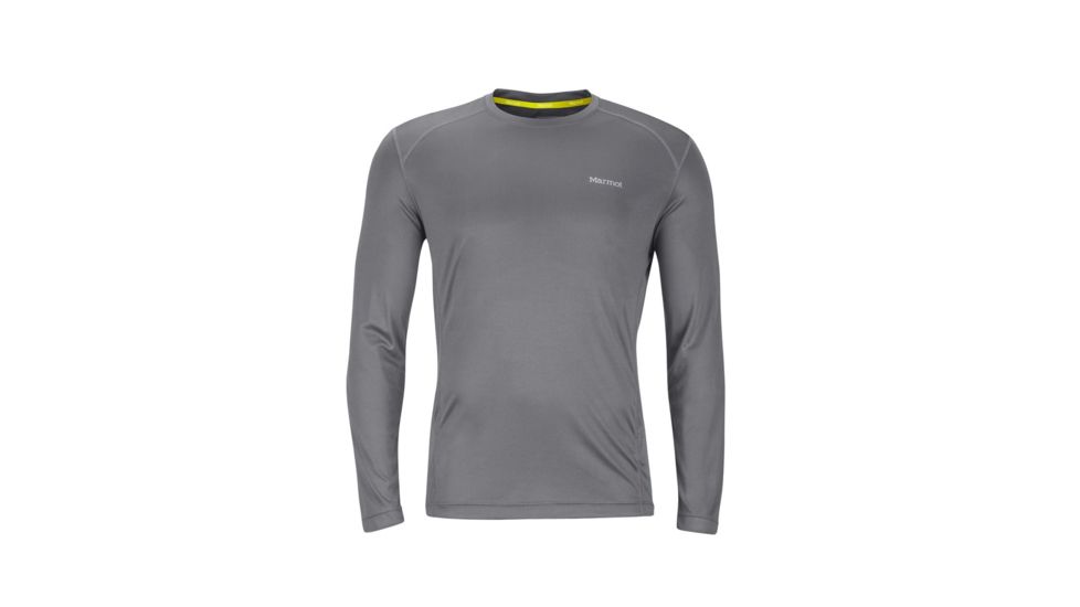 Marmot Windridge Long Sleeve T-Shirt - Men's, Cinder, 2XL, 60410-1415-XXL