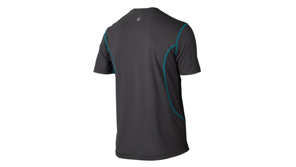 Marmot Windridge Short Sleeve Graphic Tee - Men's-Cobalt Blue / Slate Grey-Medium