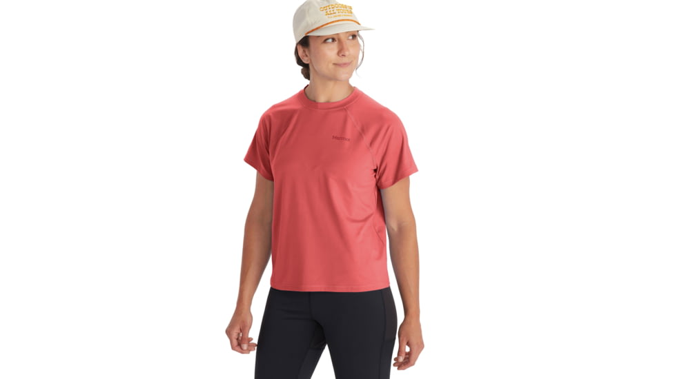 Marmot Windridge Short Sleeve - Women's, Grapefruit, Medium, M14237-9949-M