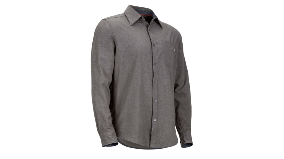 Marmot Windshear Long Sleeve Shirt - Mens, Cinder, L 43260-1415-L