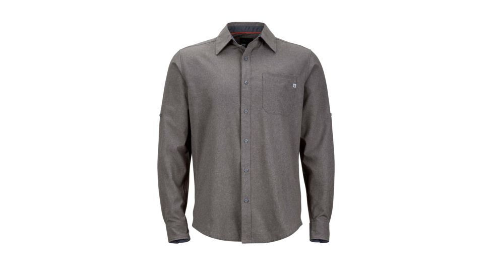 Marmot Windshear Long Sleeve Shirt - Mens, Cinder, L 43260-1415-L