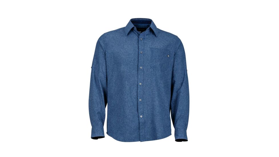 Marmot Windshear Long Sleeve Shirt - Mens, Vintage Navy, L 43260-2636-L