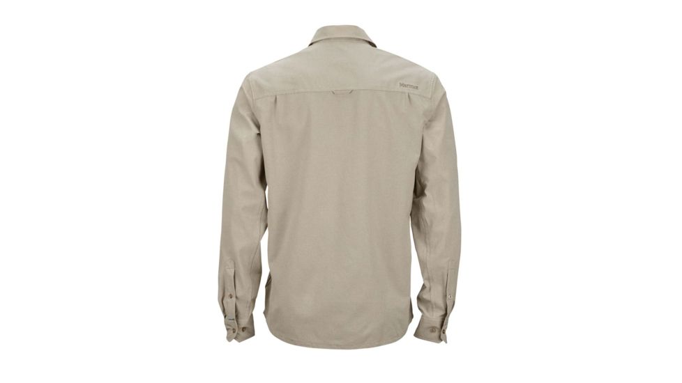Marmot Windshear Long Sleeve Shirt - Mens, Light Khaki, 2XL 43260-7040-XXL