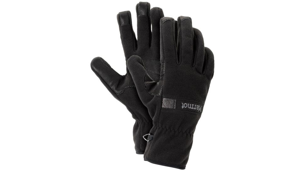 Marmot Windstopper Gloves - Men's-Black-X-Large