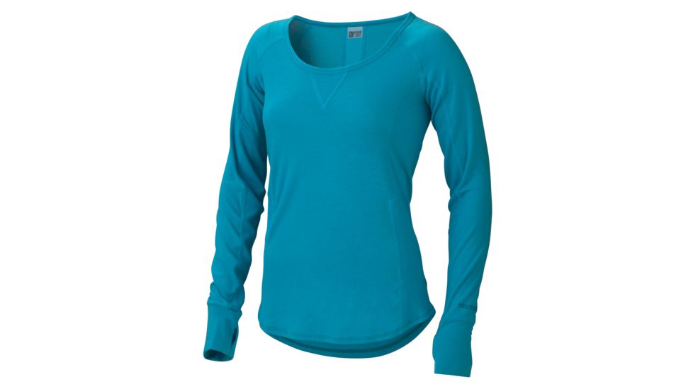 Marmot Womens Helen Long Sleeve Shirt,Ocean,XS MAR1310-OC-XS