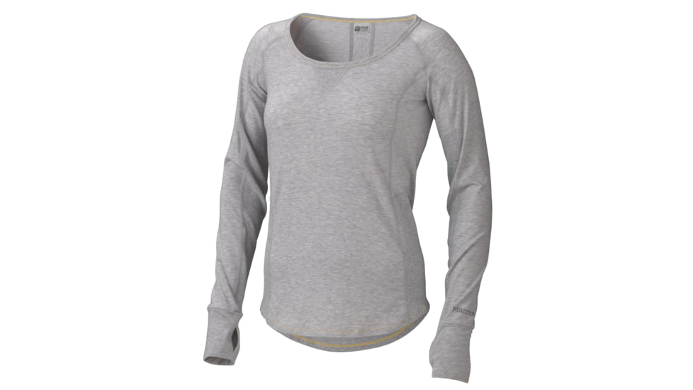 Marmot Womens Helen Long Sleeve Shirt,Steel Heather,XS MAR1310-STLH-XS