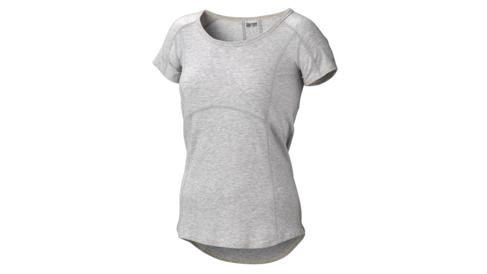 Marmot Womens Helen Short Sleeve Shirt,Steel Heather,Medium MAR1163-STLH-MD
