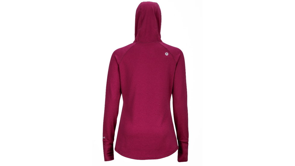 Marmot Womens Pace Hoody, Magenta, XS, 58960-6400-Magenta-XS