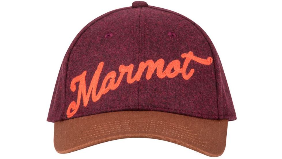 Marmot Wool Cap - Unisex, Fig/Terracotta, One Size, 13890-7354-ONE