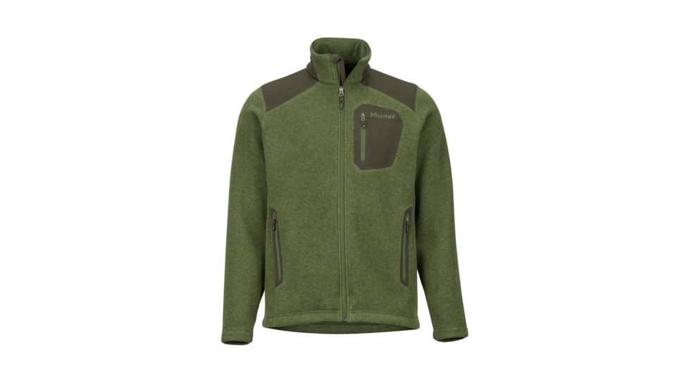 Marmot Wrangell Jacket - Mens, Bomber Green/Forest Night, Large, 83120-4906-L