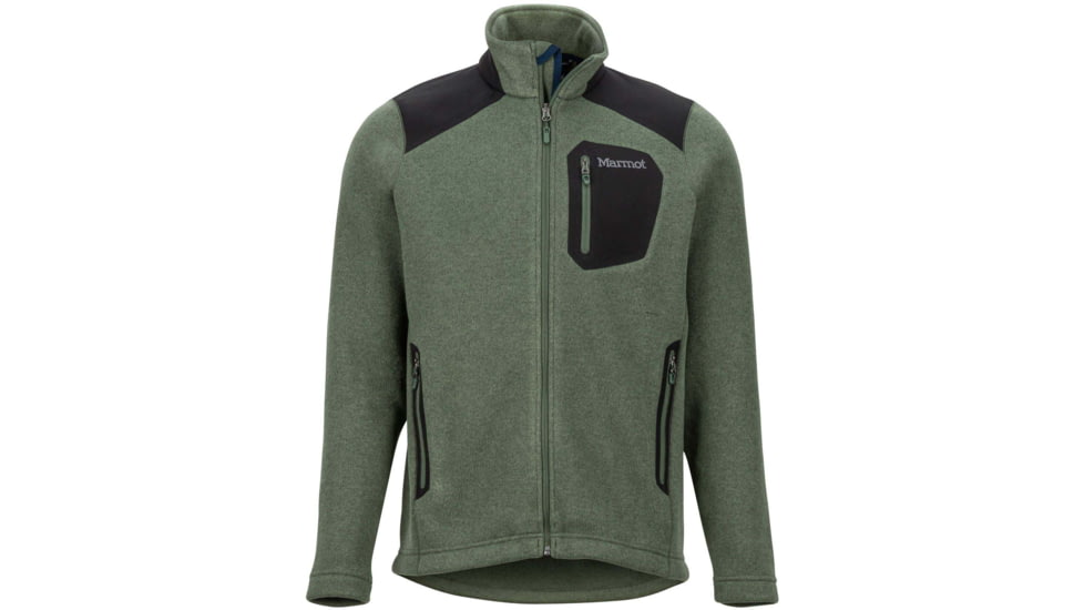 Marmot Wrangell Jacket - Mens, Crocodile/Black, 2XL, 83120-4841-XX-Large