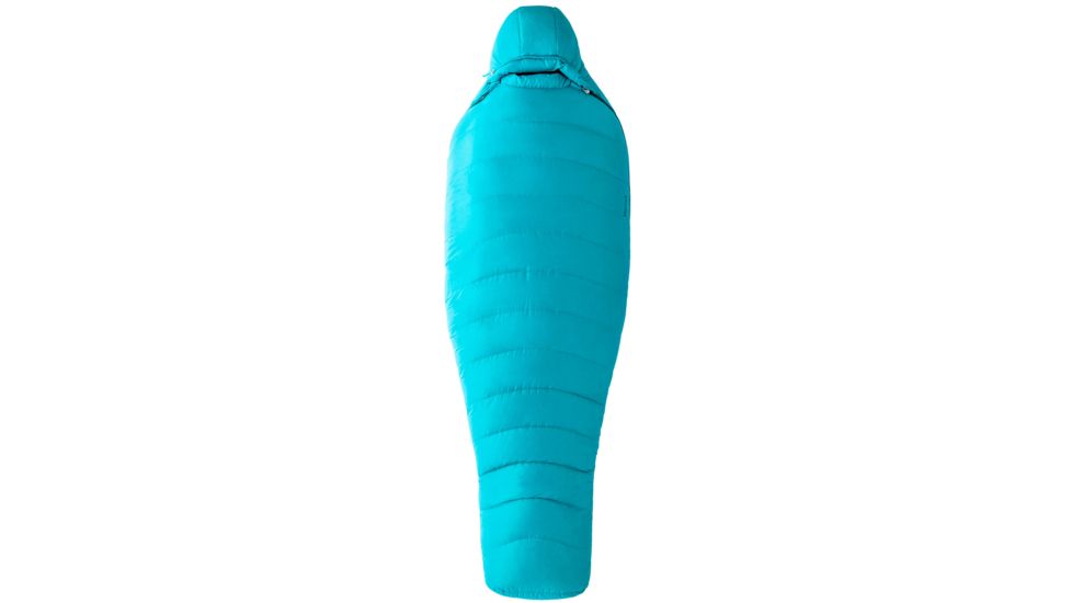 Marmot Xenon Sleeping Bag 800 Down - Women`s, Regular, Left Victory Blue/Astral Blue, 23290-3985-LZ