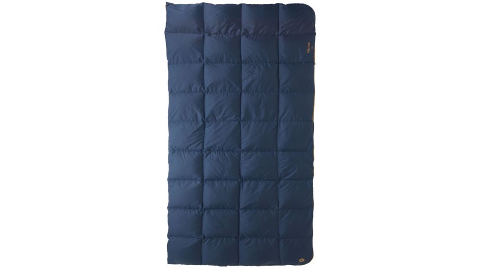 Marmot Yurt 35 Men's Sleeping Bag 650 Down-Navy/Chestnut-Regular-Left