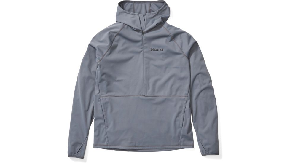 Marmot Zenyatta 1/2 Zip Hoodie - Mens, Steel Onyx, Small, 81330-1515-S