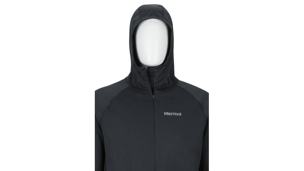 Marmot Zenyatta 1/2 Zip Hoody - Mens, Black, Small, 81330-001-S