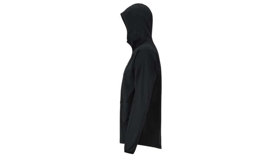 Marmot Zenyatta 1/2 Zip Hoody - Mens, Black, Small, 81330-001-S