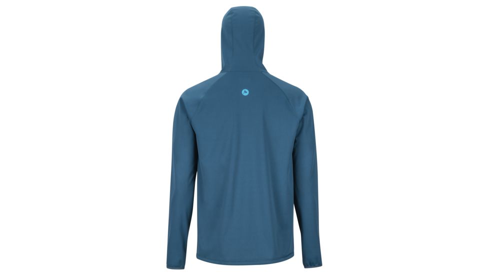 Marmot Zenyatta 1/2 Zip Hoody - Mens, Denim, Medium, 81330-200-M