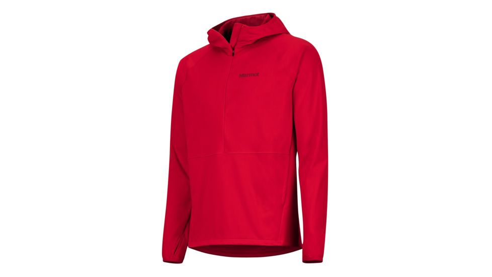 Marmot Zenyatta 1/2 Zip Hoody - Mens, Team Red, Medium, 81330-6278-M