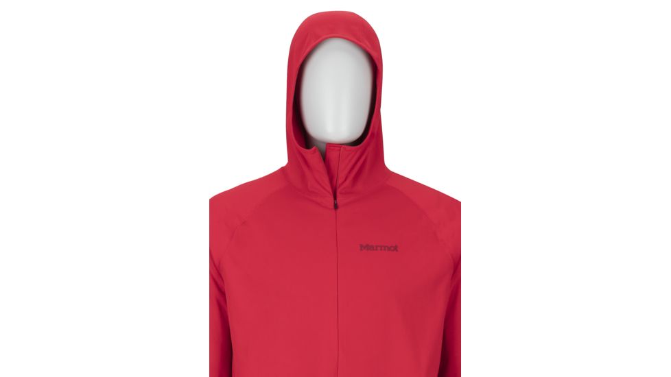 Marmot Zenyatta 1/2 Zip Hoody - Mens, Team Red, Medium, 81330-6278-M