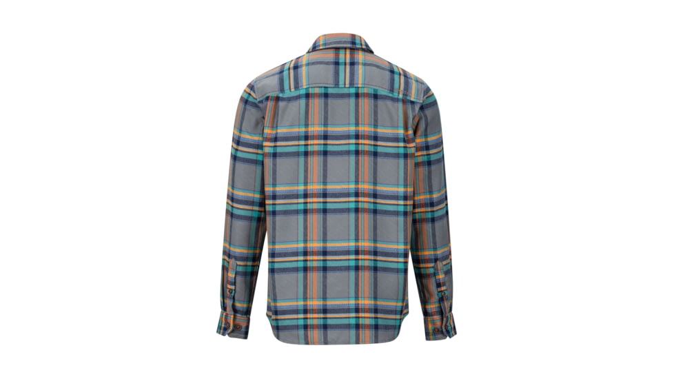 Marmot Zephyr Cove Mid Wt Flannel LS - Mens, Cinder, Medium, 44560-1415-M