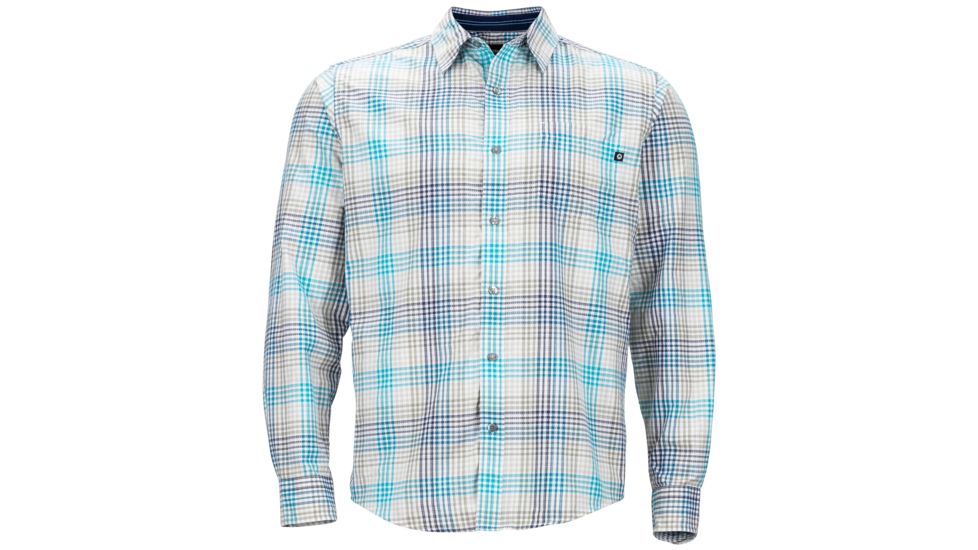 Marmot Zephyr Long Sleeve Shirt - Men's-Dark Indigo-Large