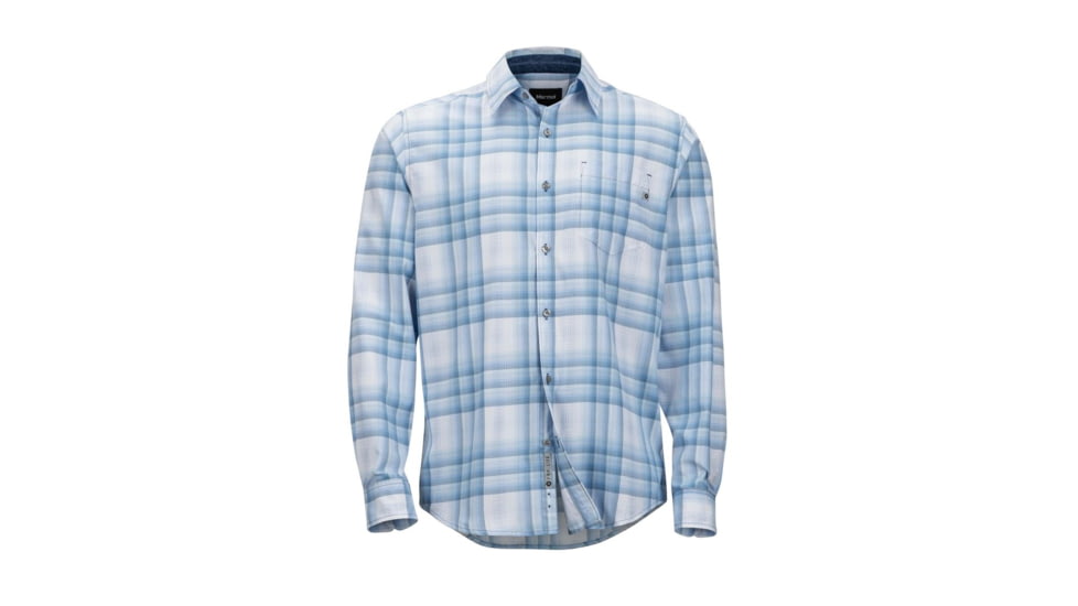 Marmot Zephyr Long Sleeve Shirt - Mens, Vintage Navy, L 44360-2636-L