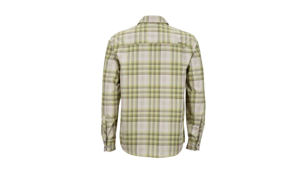 Marmot Zephyr Long Sleeve Shirt - Mens, Cilantro, M 44360-4440-M