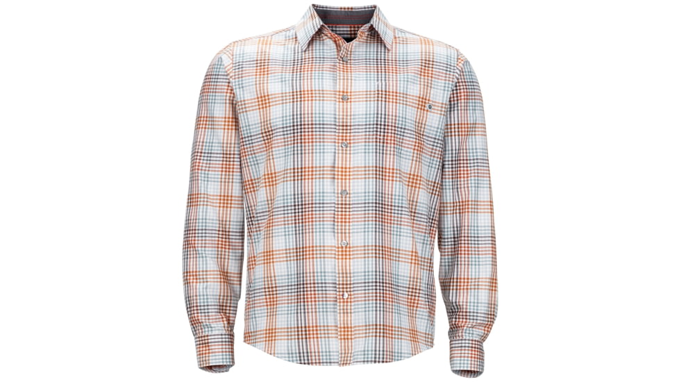 Zephyr Long Sleeve Shirt - Mens-Fire-Medium