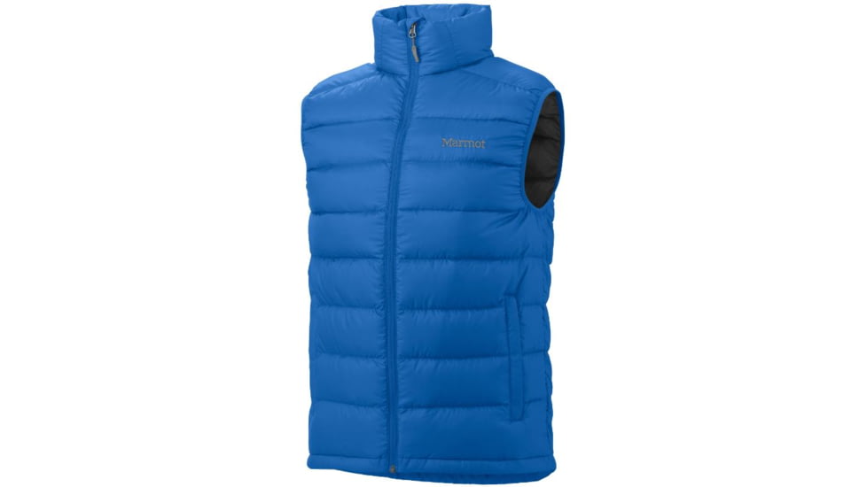 Marmot Zeus Vest - Men's-Small-Blue Ocean