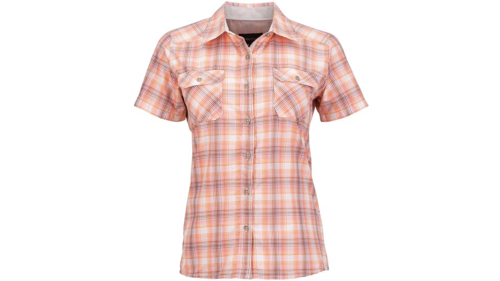 Marmot Zoey Short Sleeve Shirt - Women's-Emberglow-Small