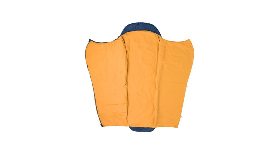 Marmot Zuma 30 Sleeping Bag, Total Eclipse/Buckthorn Brown, Reg 6ft0in/Left Zip, 38730-1550-LZ