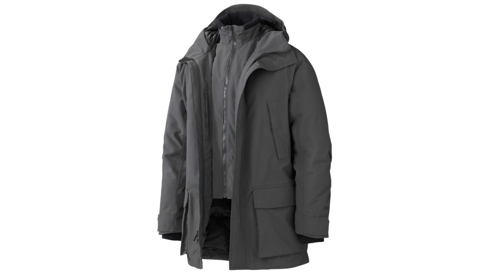 Zurich Parka - Mens -Slate Grey-Medium