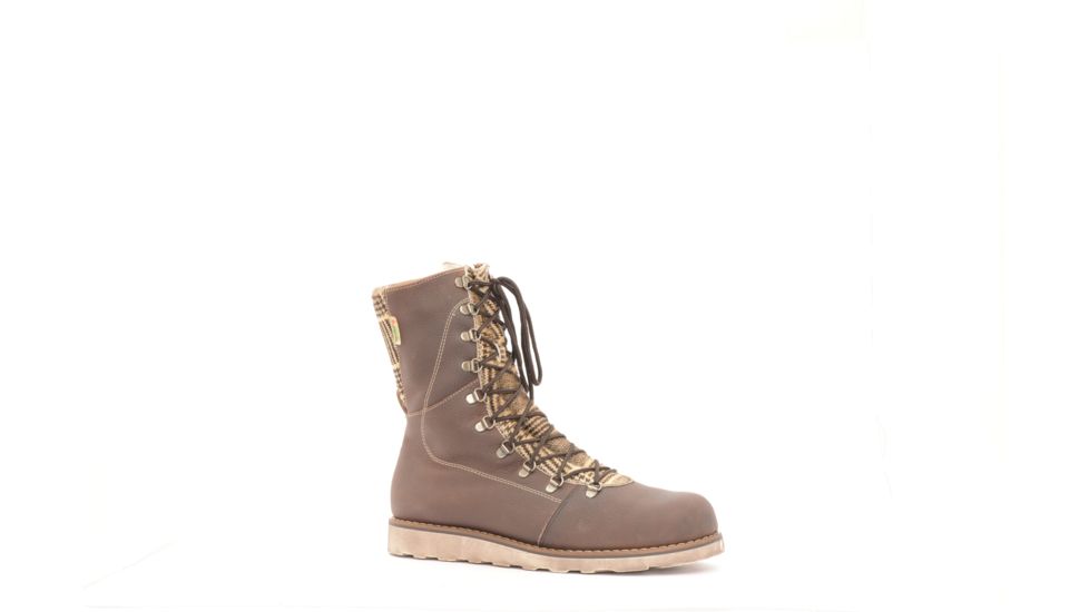 Martino Canada Banff Alpha Winter Boot - Men's, Brown/Check, 9.5 US, 150704-04 brown-check 9.5 M