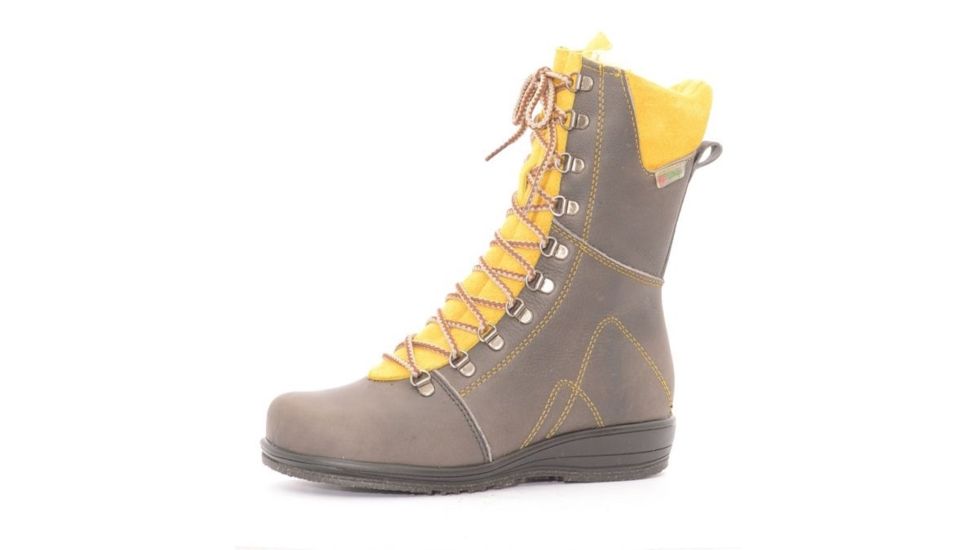 Martino Canada Banff Winter Boot - Women's, Grey/Yellow, 9 US, 134702-01 GREY-YELLOW 9 W